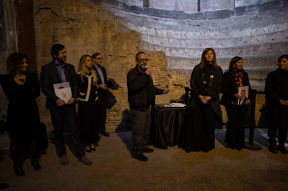 Glauco Cambi, terzo classificato Premio Inconque Jewels 2021, Auditorium di Mecenate, foto di  Edoardo Foresti e Holger Lazzaro   